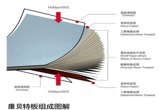 抗倍特理化板结构